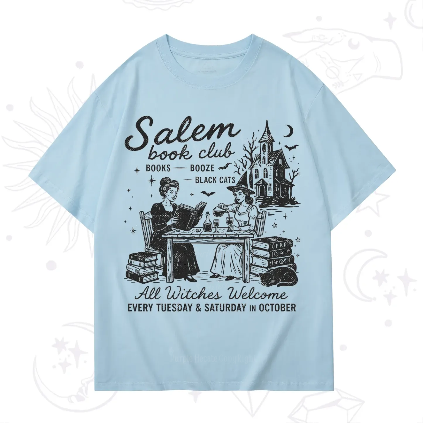 Purplehecate Salem Book Club T-Shirt