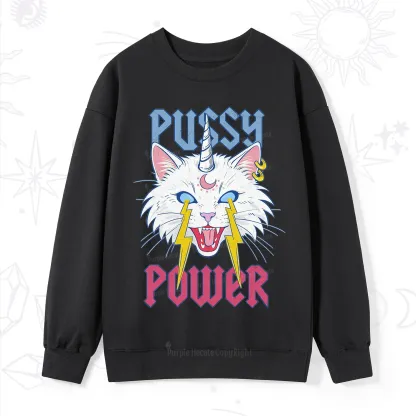 Purplehecate Pussy Power Sweatshirt