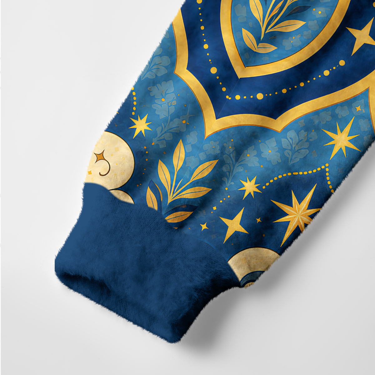 Purplehecate Celestial Sun Moon Ugly Cardigan Sweaters