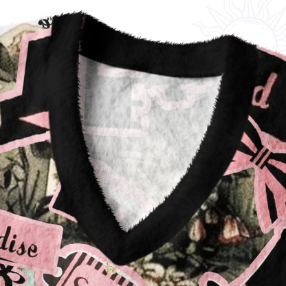 Purplehecate Wonderland Alice’s Tea Party Ugly Sweater Vest