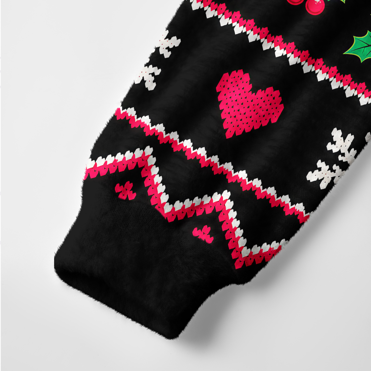 Purplehecate Meditating Skeleton Christmas Candy Ugly Cardigan Sweaters
