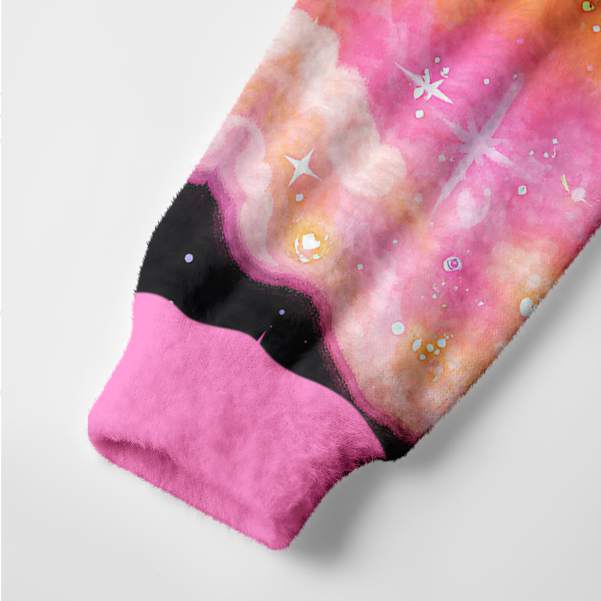 Purplehecate Leo Zodiac Ugly Cardigan Sweaters