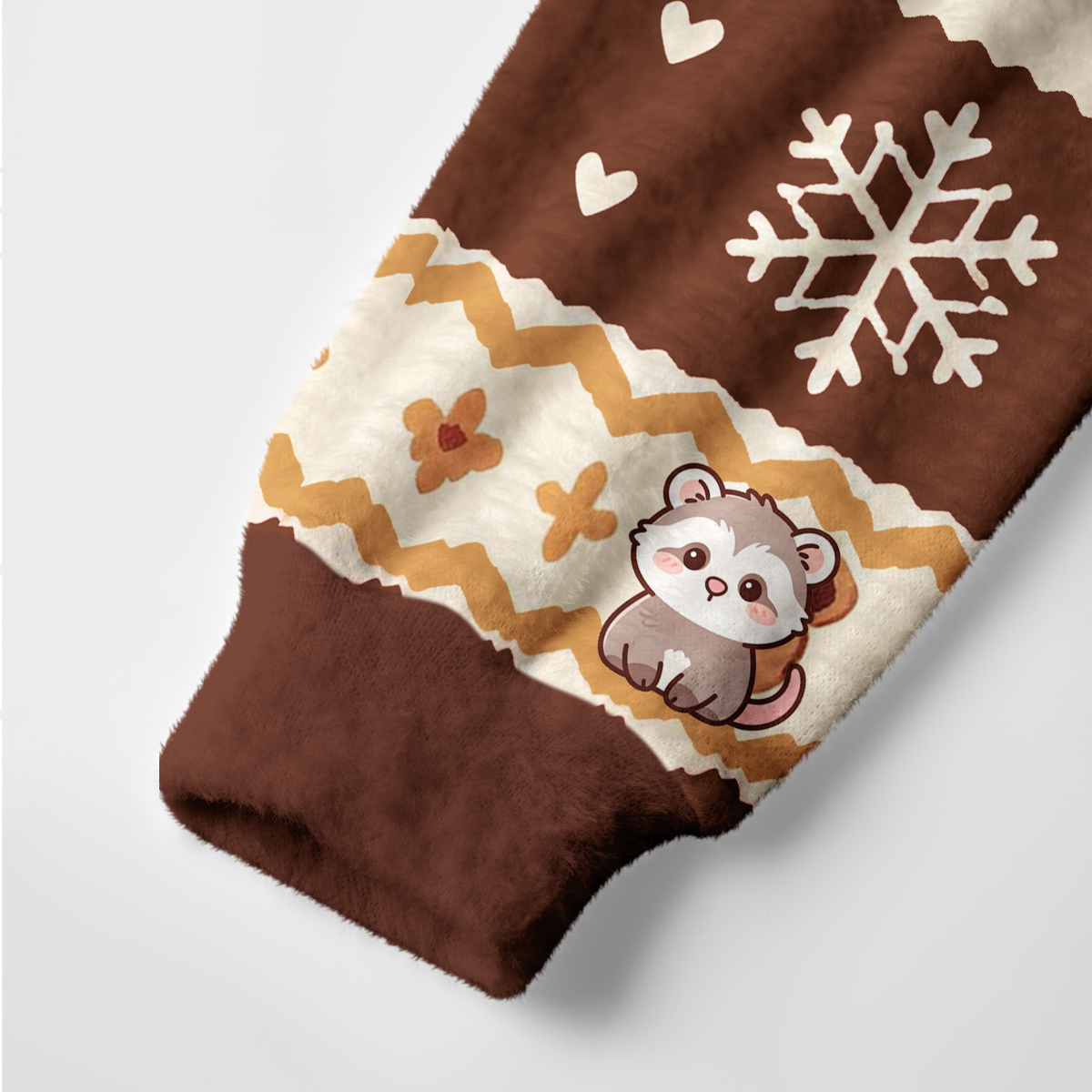 Purplehecate Funny Possum Sorry I Can't I'm Dead Christmas Ugly Cardigan Sweaters
