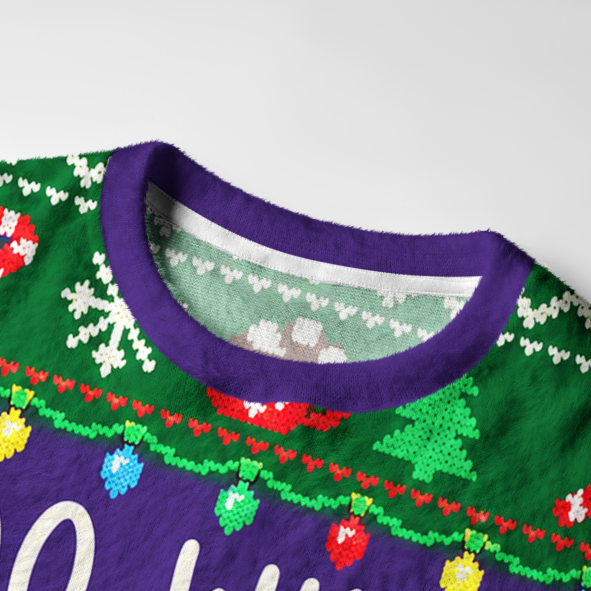 Purplehecate I Do What I Want Cat Christmas Fuzzy Ugly Sweatshirt