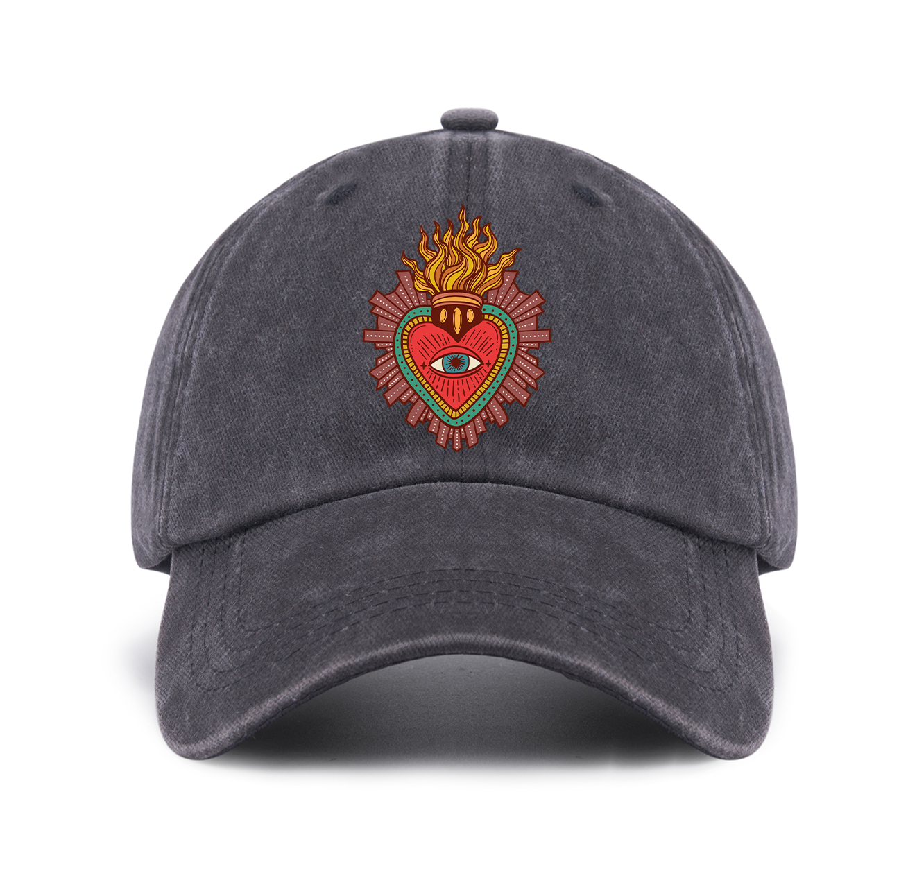 Purplehecate Sacred Heart Baseball Cap