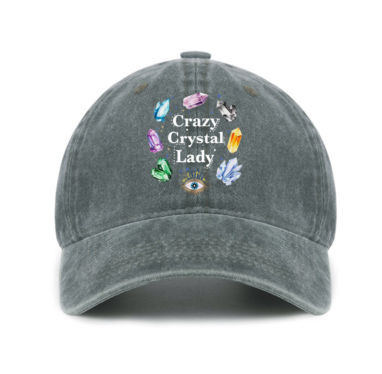 Purplehecate Crazy Crystal Lady Baseball Cap