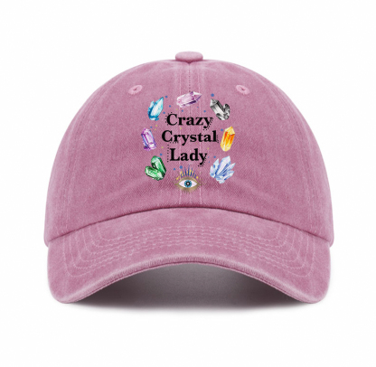 Purplehecate Crazy Crystal Lady Baseball Cap