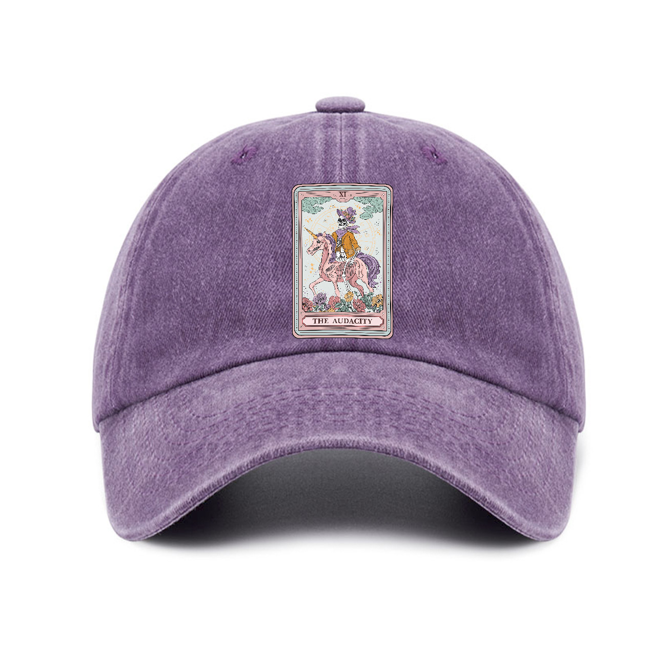 Purplehecate The Audacity Tarot Card Baseball Cap