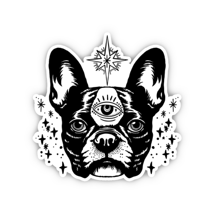 Purplehecate Like A Boss  Washed Sticker