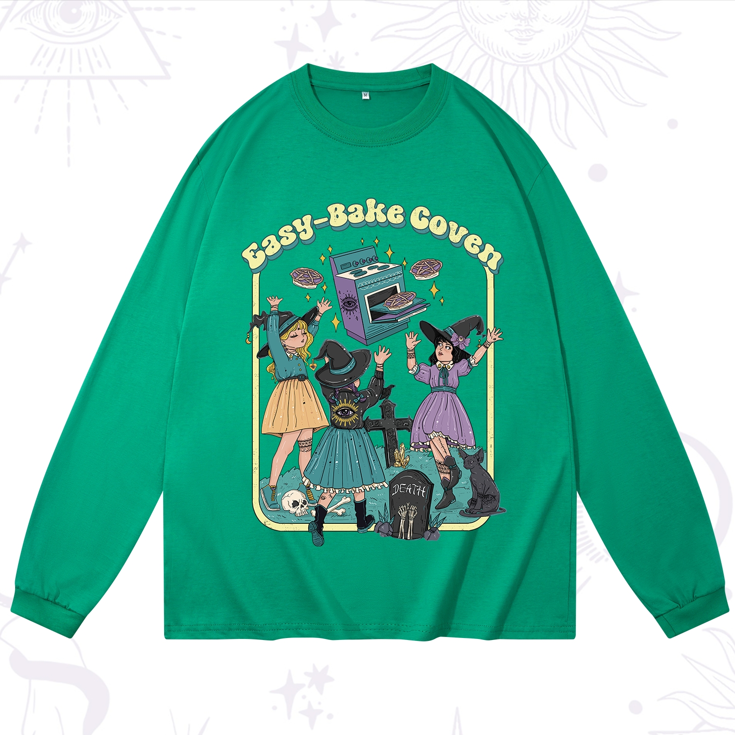 Purplehecate Easy Bake Coven Long Sleeve T-Shirt