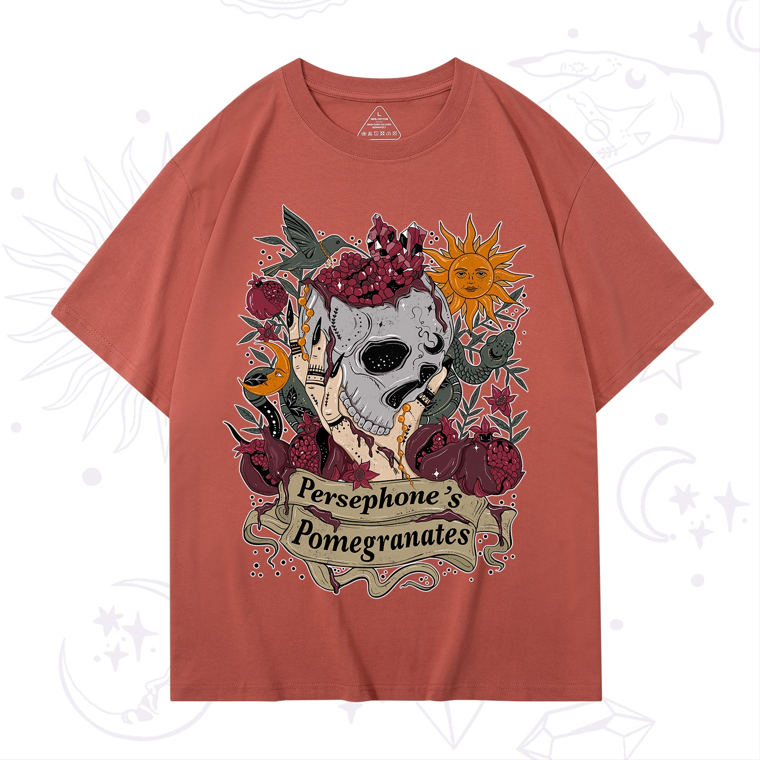 Purplehecate Persephone's Pomegranates T-Shirt