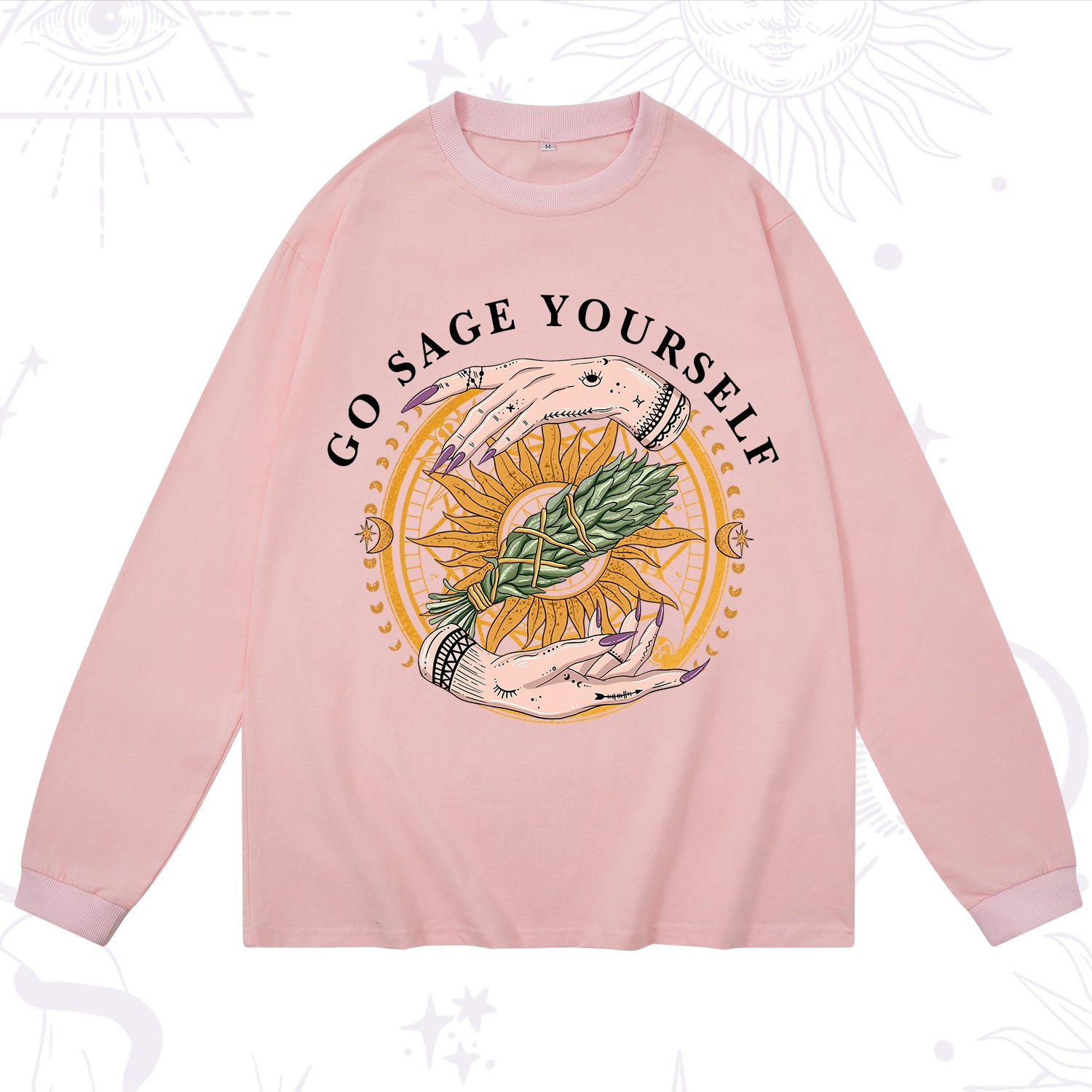 Purplehecate Sage Your Spirit Long Sleeve T-Shirt