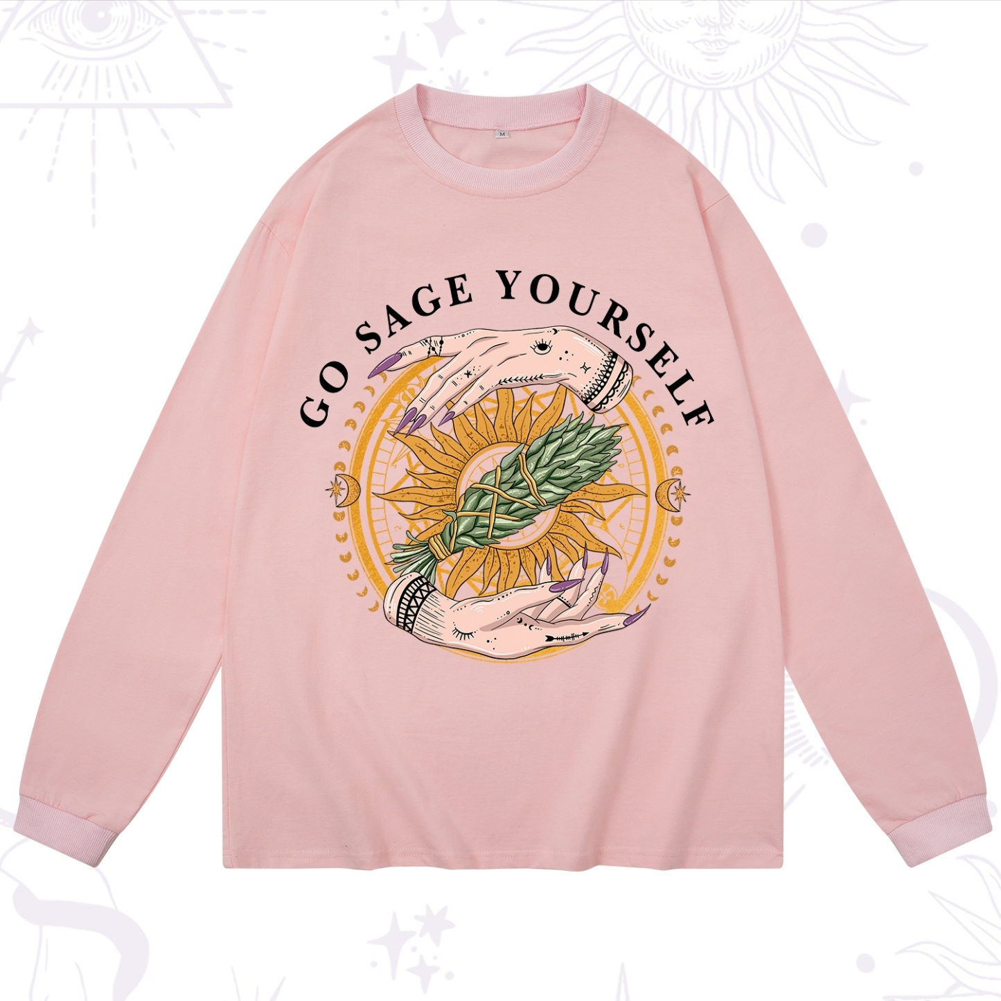 Purplehecate Sage Your Spirit Long Sleeve T-Shirt