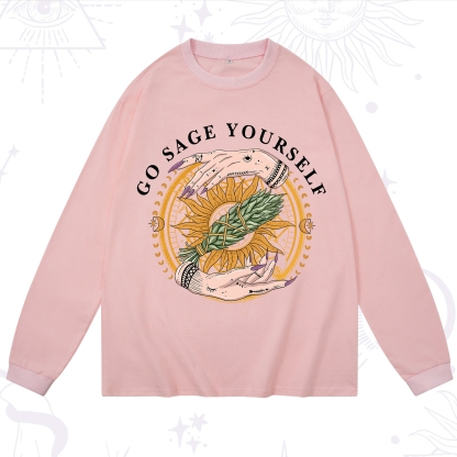 Purplehecate Sage Your Spirit Long Sleeve T-Shirt