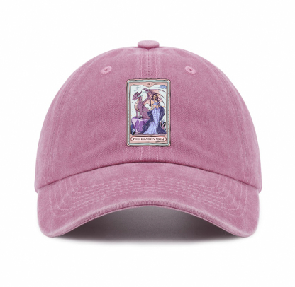 Purplehecate The Dragon Tarot Baseball Cap