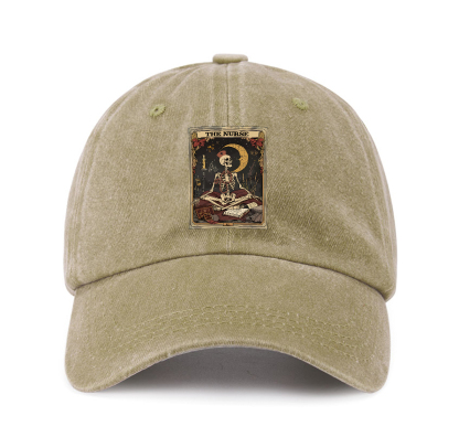 Purplehecate The Nurse Tarot Card Baseball Cap