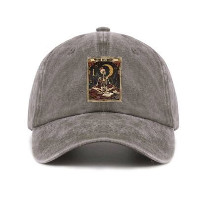 Purplehecate The Nurse Tarot Card Baseball Cap