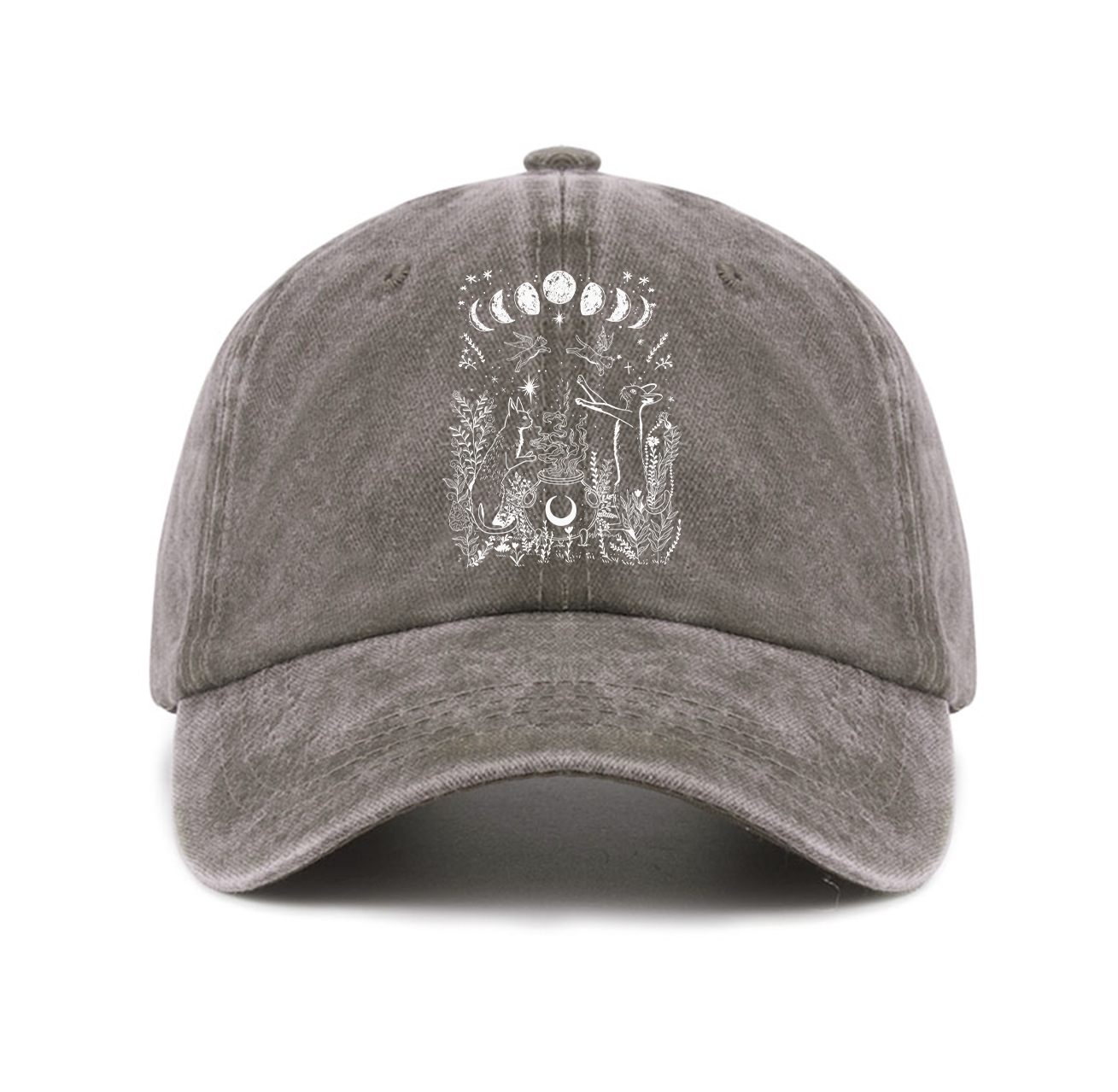 Purplehecate Celestial Cat Baseball Cap