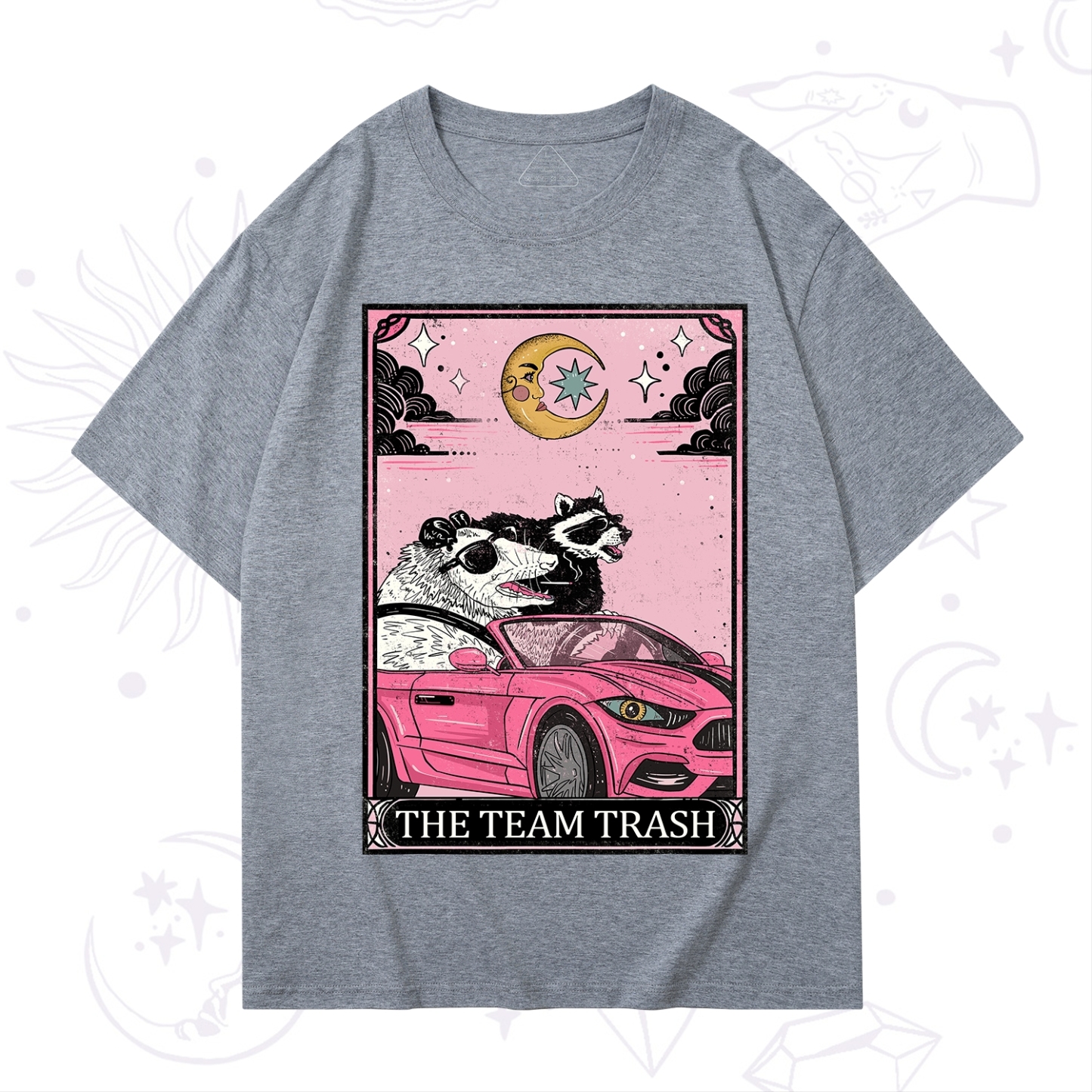 Purplehecate The Team Trash Tarot Card T-Shirt