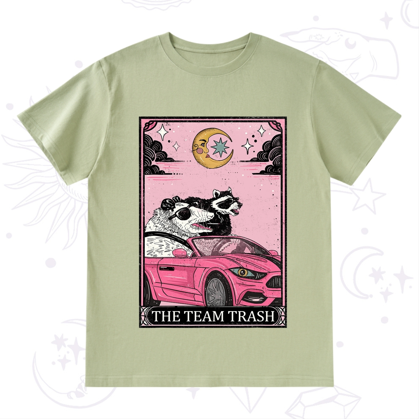 Purplehecate The Team Trash Tarot Card T-Shirt