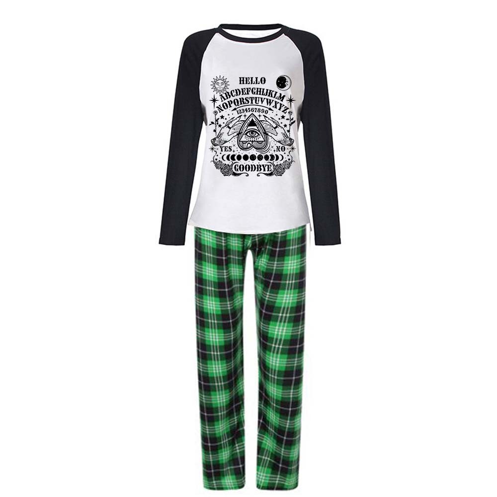 Purplehecate Hello Goodbye Christmas Pajamas