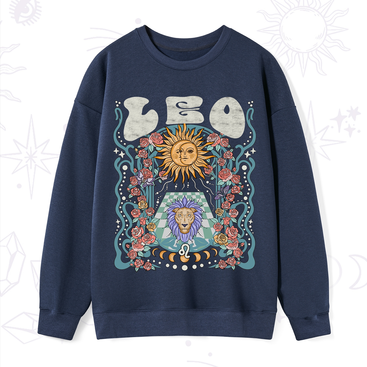 Purplehecate Leo Spirit Zodiac Sweatshirt