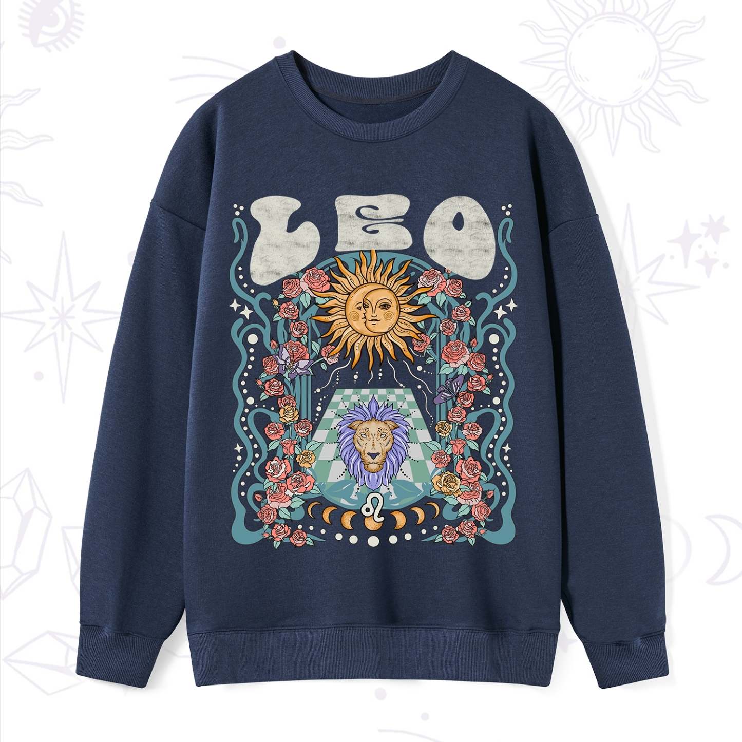 Purplehecate Leo Spirit Zodiac Sweatshirt
