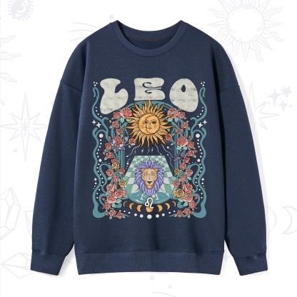 Purplehecate Leo Spirit Zodiac Sweatshirt