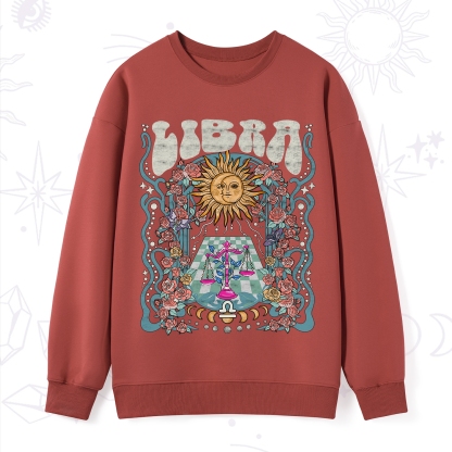 Purplehecate Libra Spirit Zodiac Sweatshirt