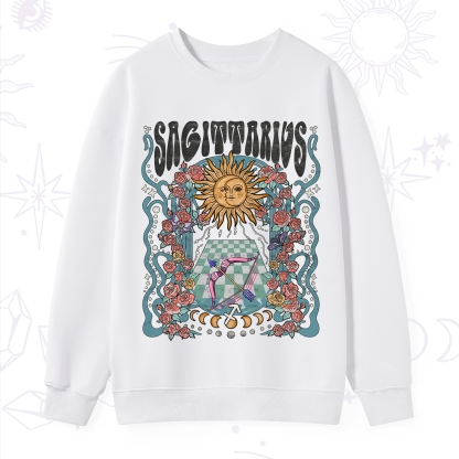 Purplehecate Sagittarius Spirit Zodiac Sweatshirt