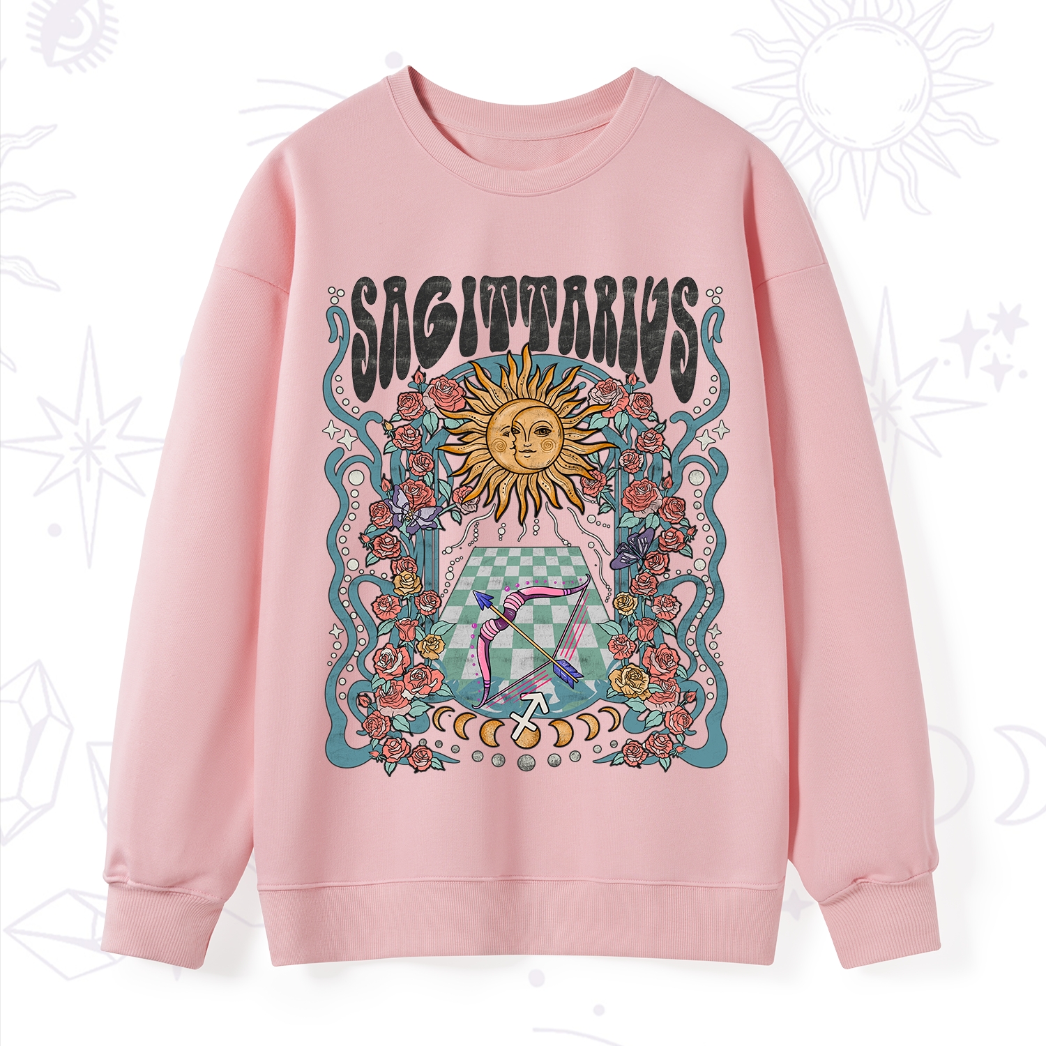 Purplehecate Sagittarius Spirit Zodiac Sweatshirt