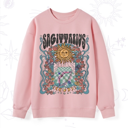 Purplehecate Sagittarius Spirit Zodiac Sweatshirt