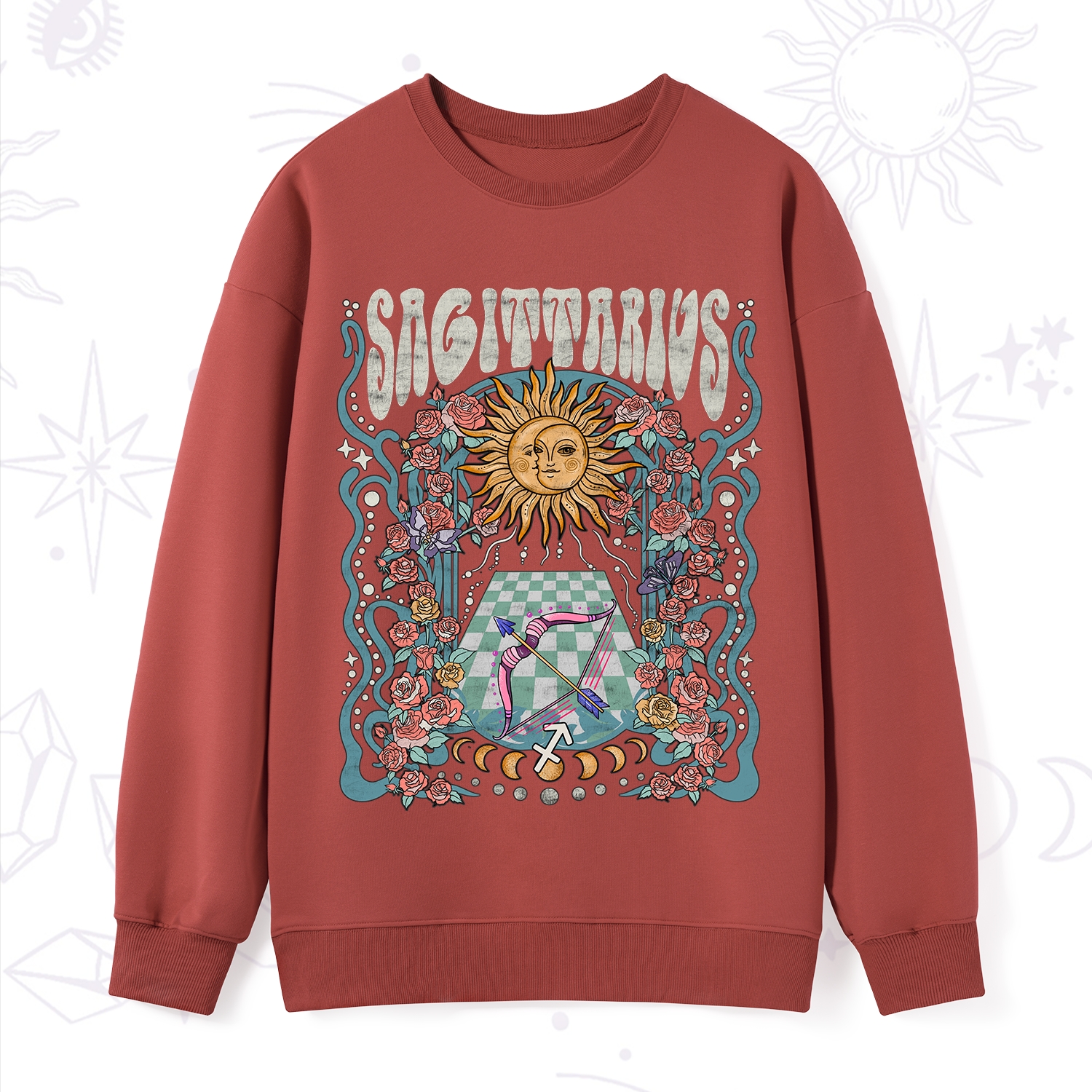Purplehecate Sagittarius Spirit Zodiac Sweatshirt