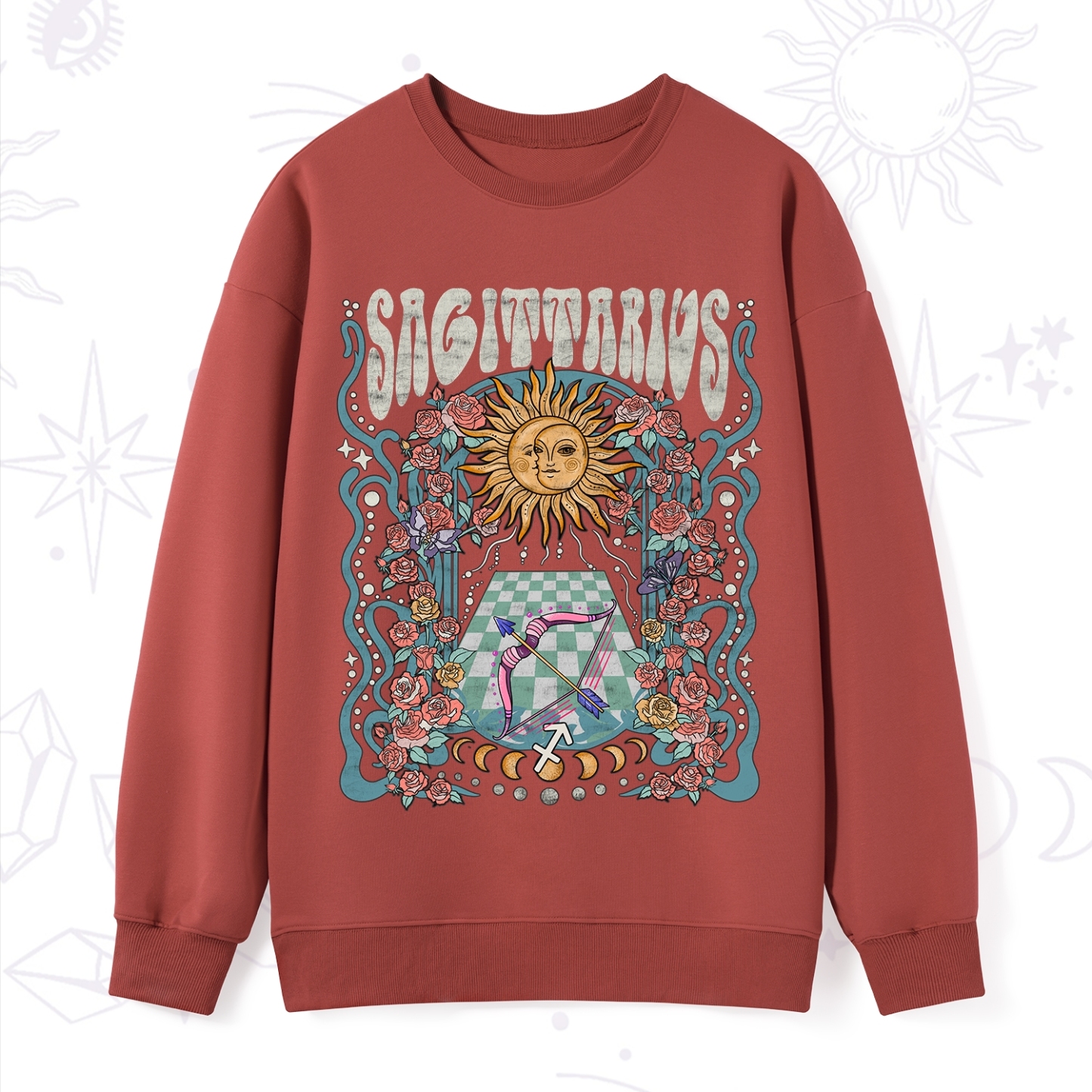 Purplehecate Sagittarius Spirit Zodiac Sweatshirt