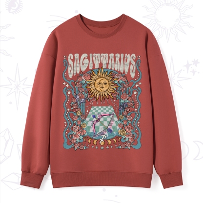 Purplehecate Sagittarius Spirit Zodiac Sweatshirt