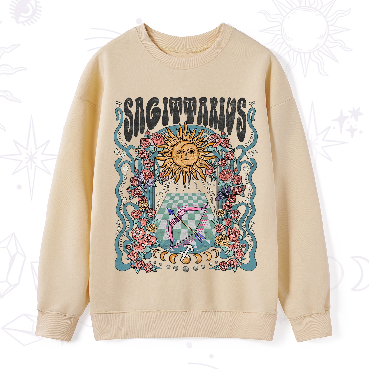 Purplehecate Sagittarius Spirit Zodiac Sweatshirt