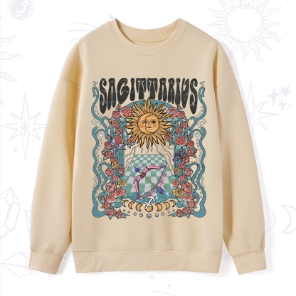 Purplehecate Sagittarius Spirit Zodiac Sweatshirt