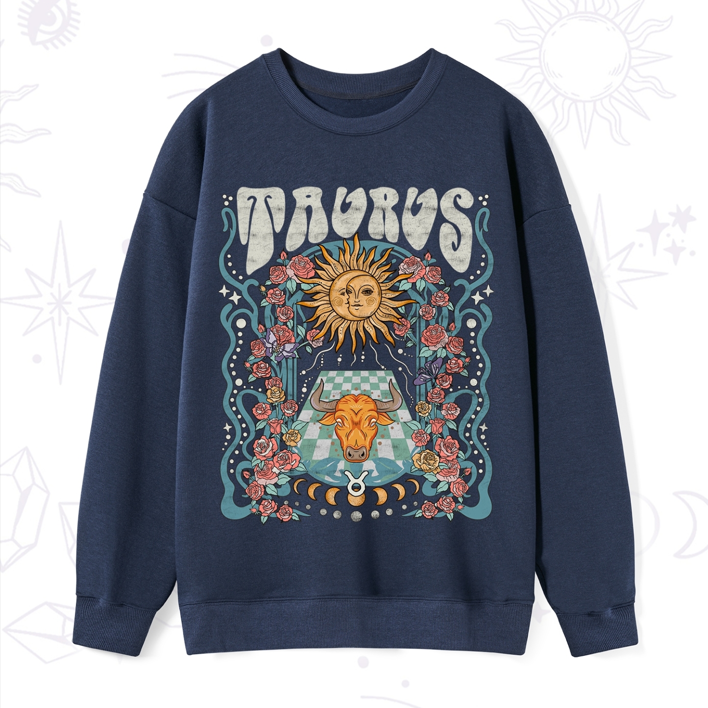 Purplehecate Taurus Spirit Zodiac Sweatshirt