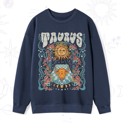 Purplehecate Taurus Spirit Zodiac Sweatshirt