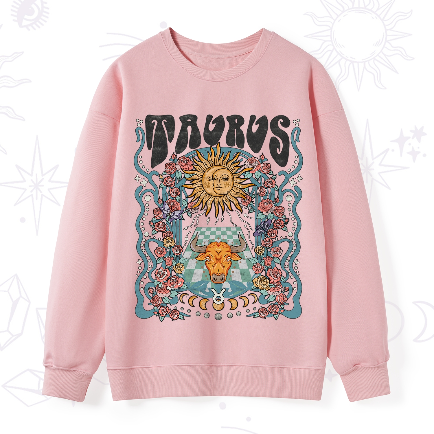 Purplehecate Taurus Spirit Zodiac Sweatshirt