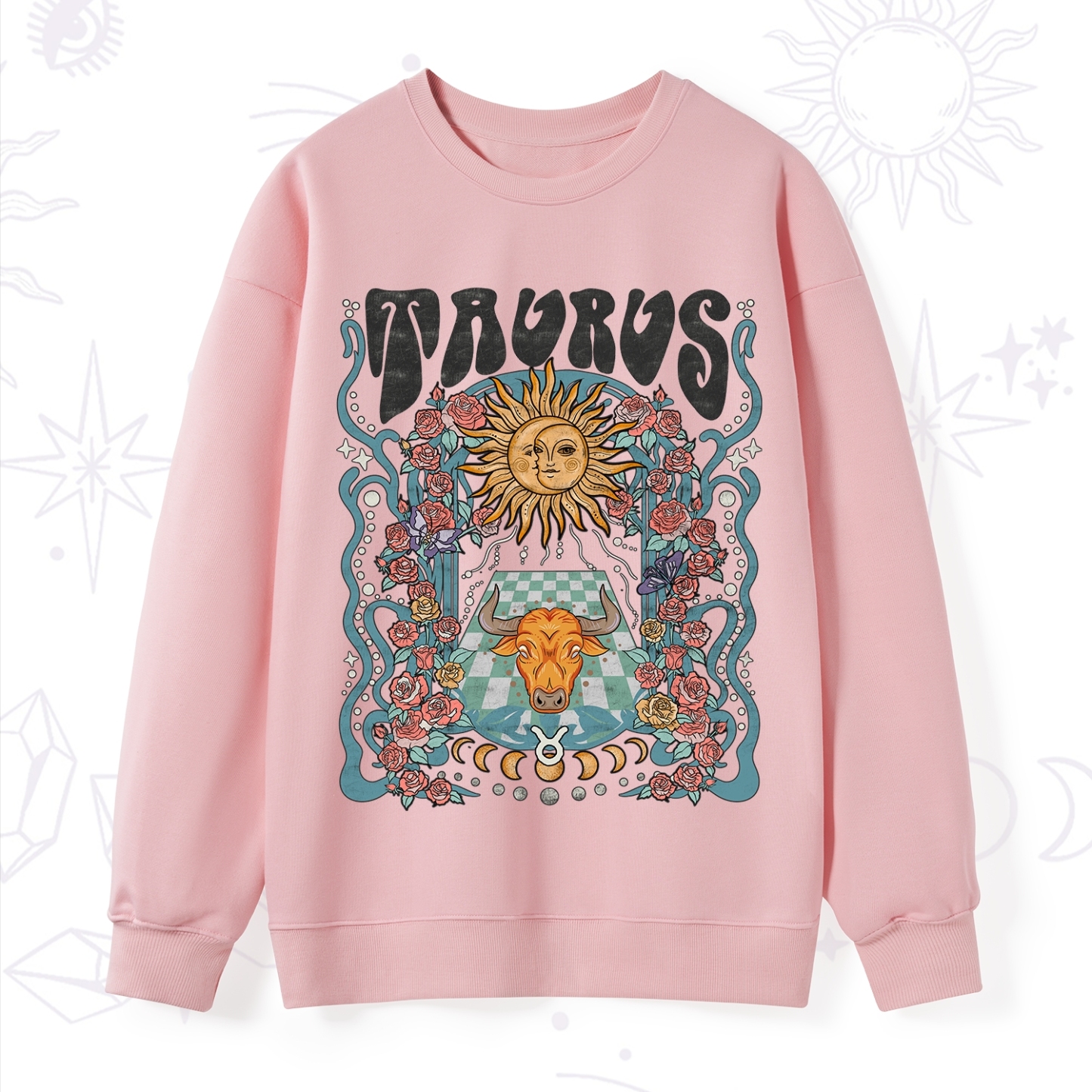 Purplehecate Taurus Spirit Zodiac Sweatshirt