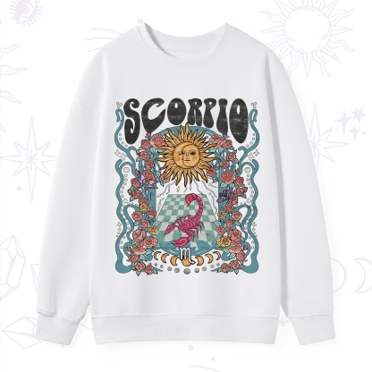 Purplehecate Scorpio Spirit Zodiac Sweatshirt