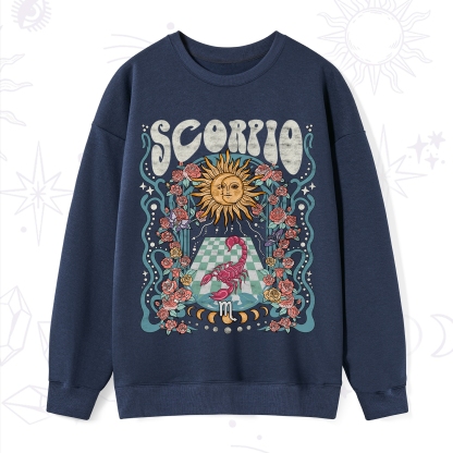 Purplehecate Scorpio Spirit Zodiac Sweatshirt