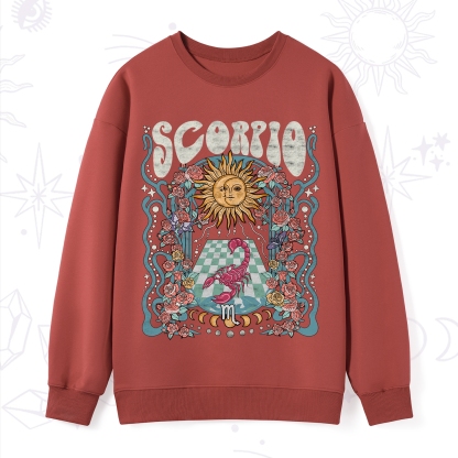 Purplehecate Scorpio Spirit Zodiac Sweatshirt