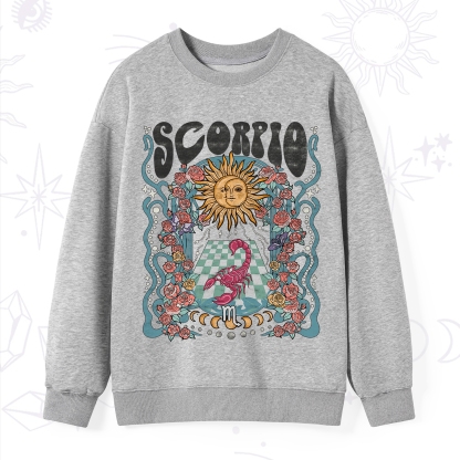 Purplehecate Scorpio Spirit Zodiac Sweatshirt