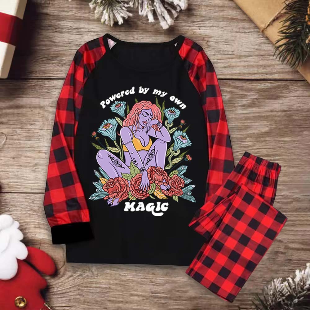 Purplehecate Powered By My Own Magic Christmas Pajamas