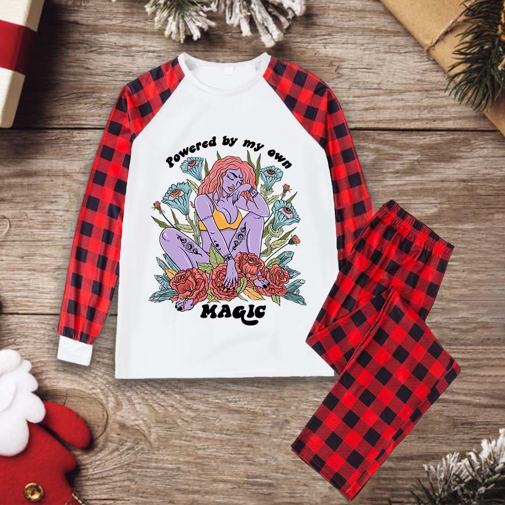 Purplehecate Powered By My Own Magic Christmas Pajamas