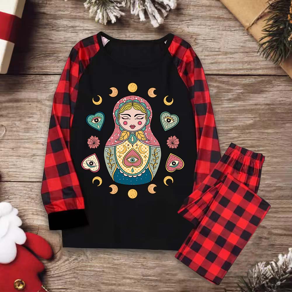 Purplehecate Nesting Doll Christmas Pajamas