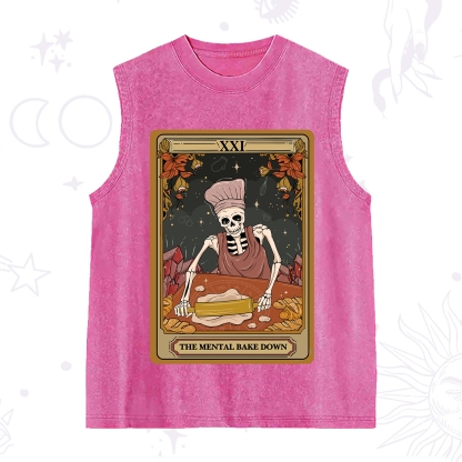 Purplehecate The Mental Bake Down Tarot Washed Tank