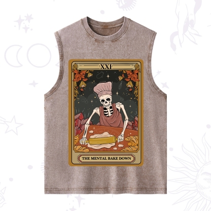Purplehecate The Mental Bake Down Tarot Washed Tank